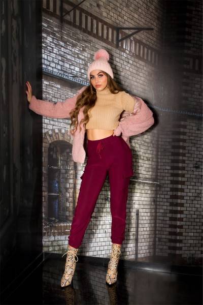 Koucla Trendy Kuschel Teddy-Jacke