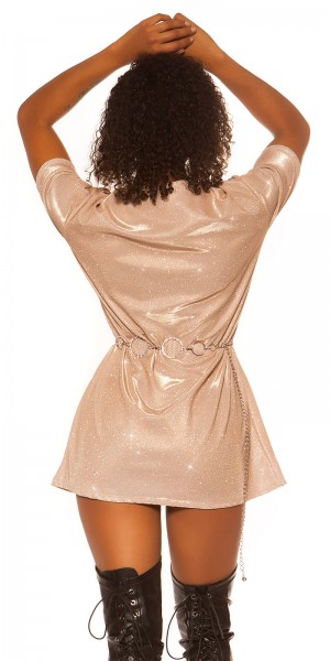 Koucla Trendy LeT S PaRTY Glitzer Shirtkleid