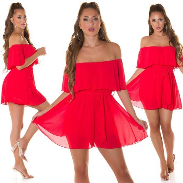 Koucla Trendy Off-Shoulder Jumpsuit