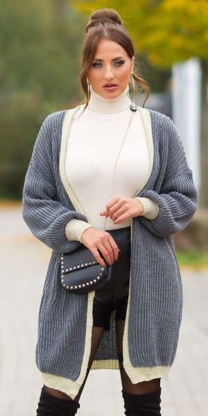 Koucla Trendy Oversized Cardigan