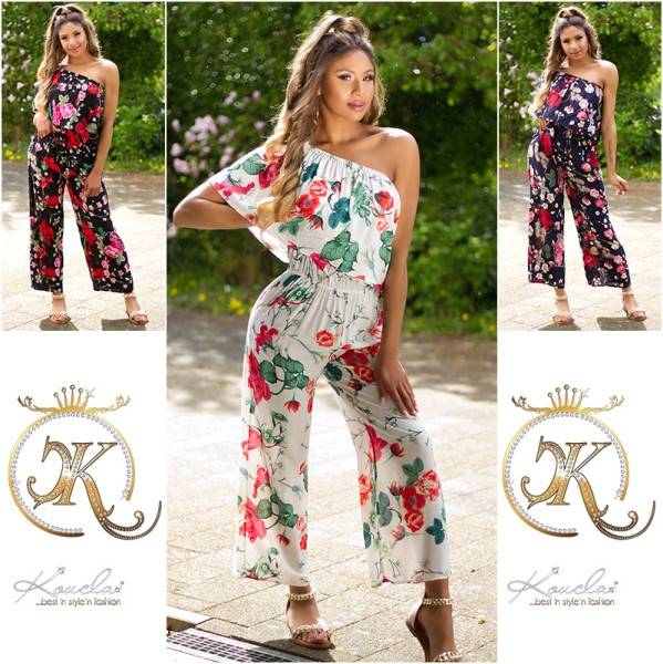 Koucla Trendy Sommer Off-Shoulder Jumpsuit