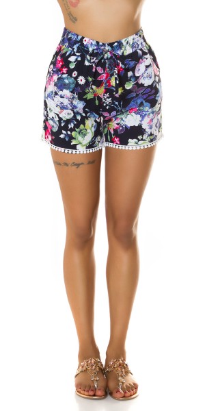Koucla Trendy Sommer Shorts Mit Blumenprint