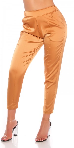 Koucla Trendy Stoffhose Seidenlook