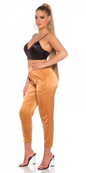 Koucla Trendy Stoffhose Seidenlook