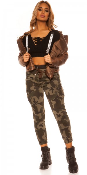 Koucla Trendy Winterjacke Mit Abnehmbarer Kapuze