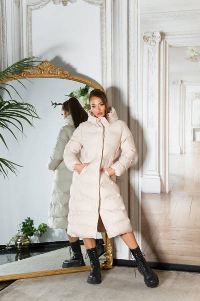 Koucla Trendy XL Winterjacke Mit Kapuze