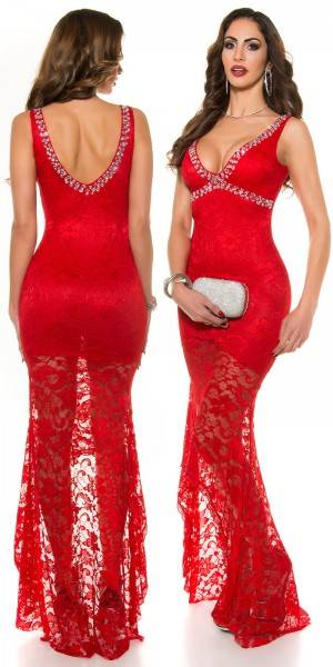 Koucla Red-Carpet-Look! Sexy Koucla Abendkleid mit Spitze