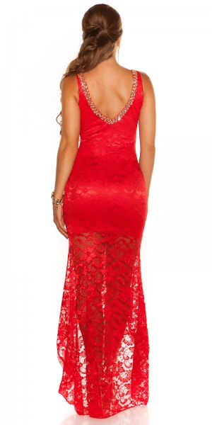 Koucla Red-Carpet-Look! Sexy Koucla Abendkleid Mit Spitze