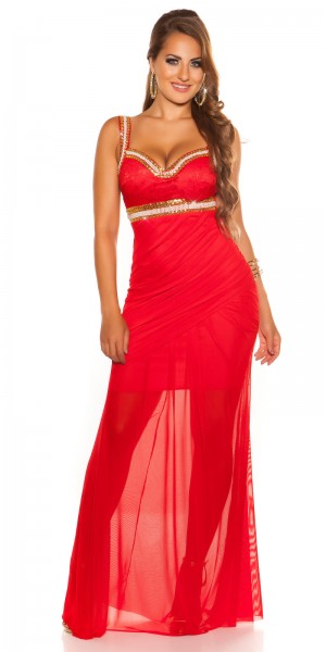 Koucla Red-Carpet-Look!Sexy Koucla Gala-kleid Mit Perlen