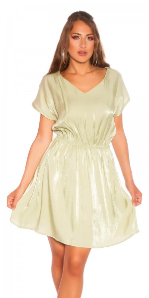 Koucla Schimmerndes Minikleid Mit Sexy Rückendetails