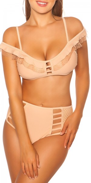 Koucla Sexy Bikini M.Highwaist-Höschen& Herausnehmb. Pads
