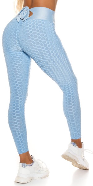 Koucla Sexy High Waist Push-Up Leggings Mit Schleife
