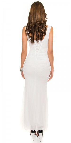 Koucla Sexy Koucla Abendkleid Mit Pailletten Und Perlen