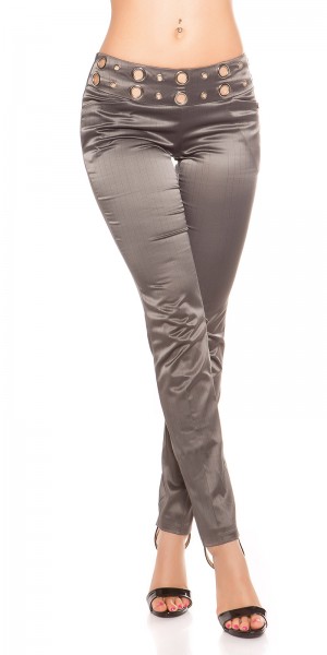 Koucla Sexy KouCla Business-Hosen Mit Nadelstreifen