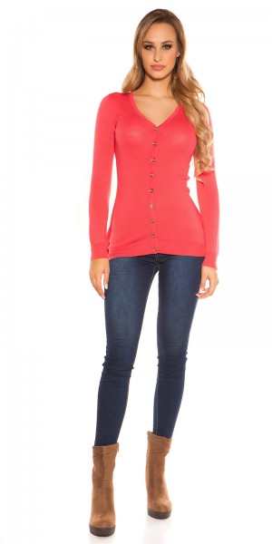 Koucla Sexy KouCla Cardigan Mit Schnürung Am Rücken