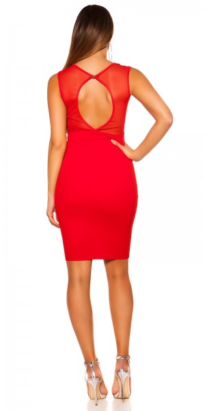 Koucla Sexy Koucla Etui Kleid Mit Pailletten, Transparent