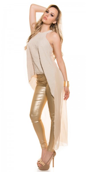 Koucla Sexy KouCla HighLow Party Necktop Transparent