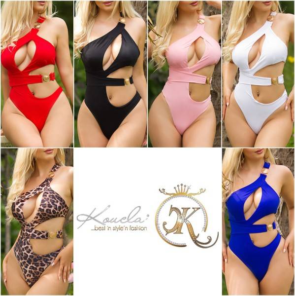 Koucla Sexy Koucla Monokini One-shoulder Mit Cut Outs