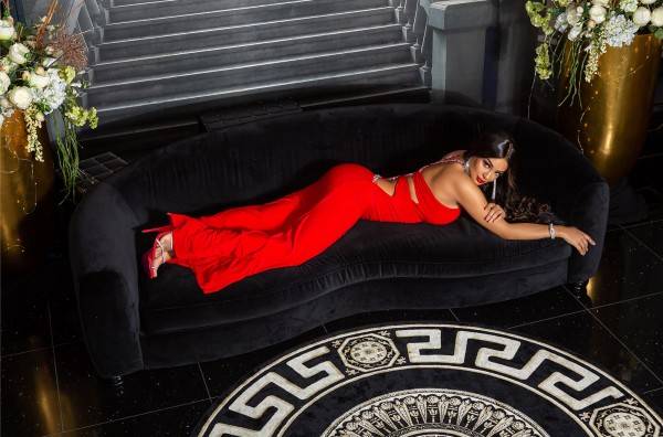 Koucla Sexy Koucla Red-Carpet Kleid Mit Glitzersteinen