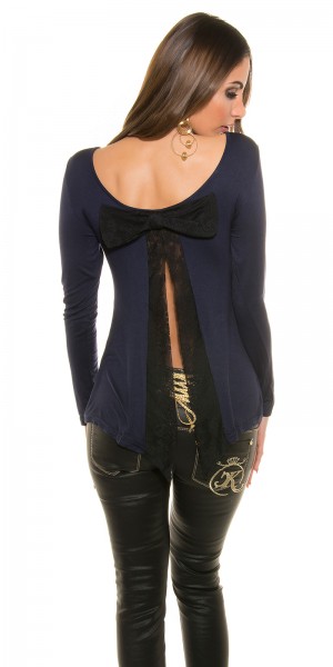 Koucla Sexy Koucla Shirt Mit Trendy Schleife Am Rücken