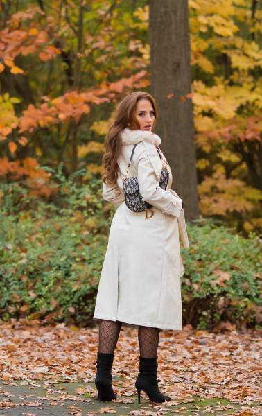 Koucla Sexy Kunstleder Wintermantel Im Trenchcoat Look