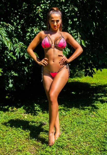 Koucla Sexy Neck-Bikini Z. Binden M. Herausnehmbaren Pads