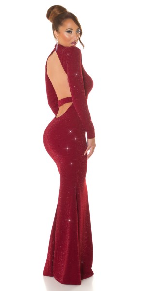 Koucla Sexy Red-Carpet Koucla Kleid M. WOW! Rückenansicht