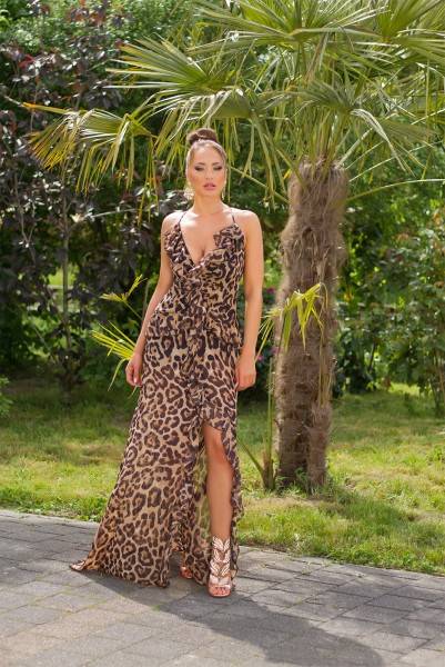 Koucla Soo Sexy! Koucla Jumpsuit/Kleid Mit XL Schlitz