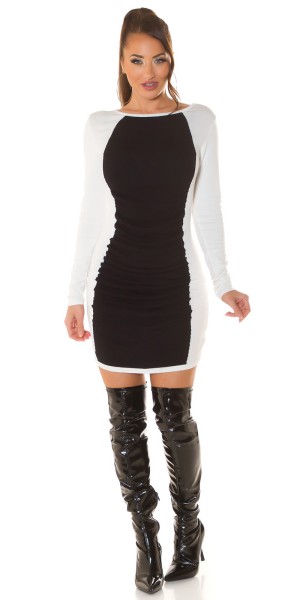 Koucla Trendy Koucla Feinstrick-Pullover Mit Raffung