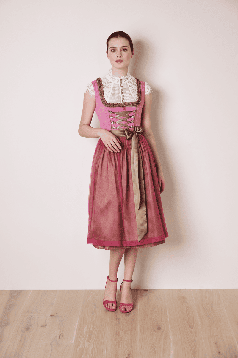 Krüger Madl Dirndl Fuchsia (70cm)
