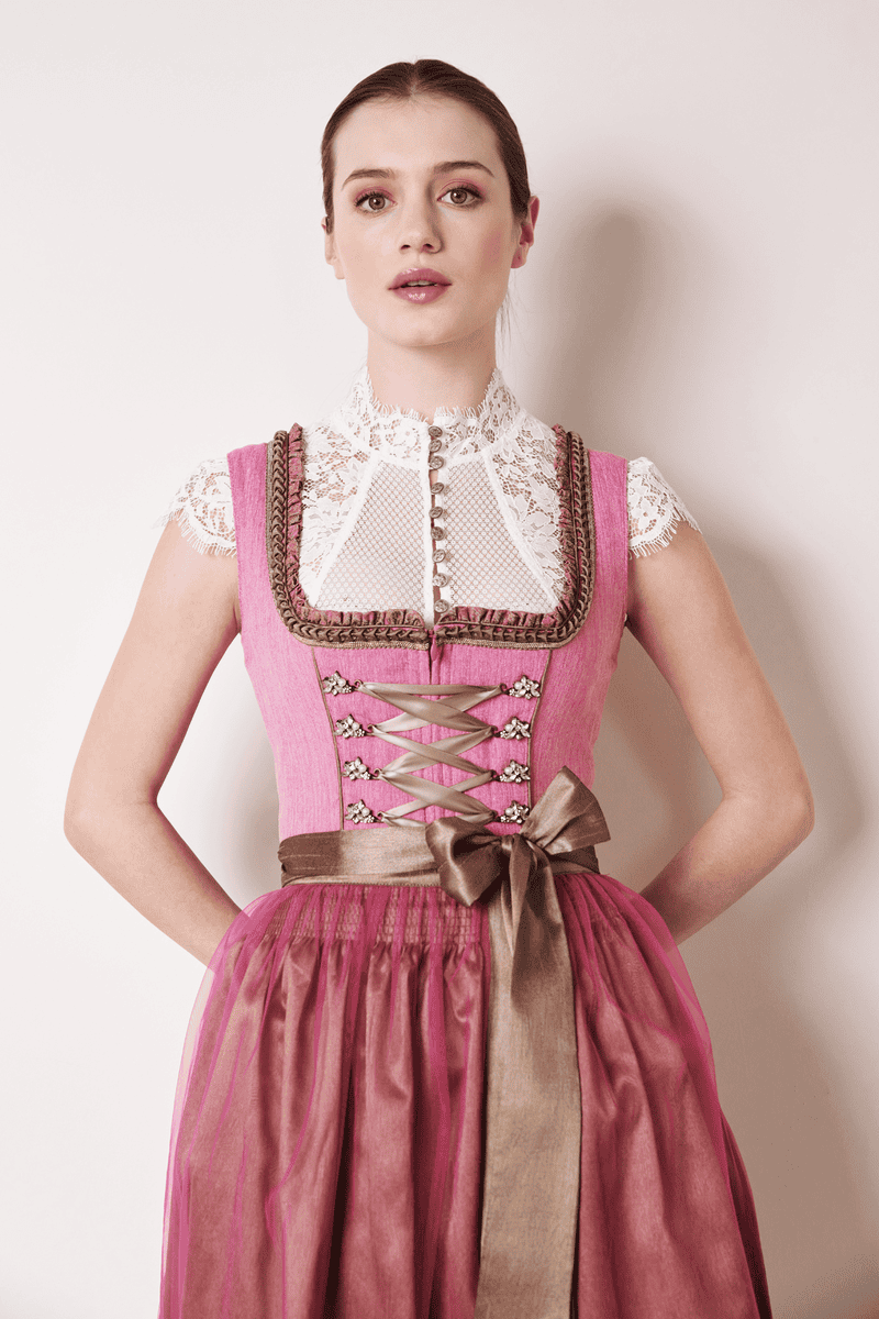 Krüger Madl Dirndl Fuchsia (70cm)