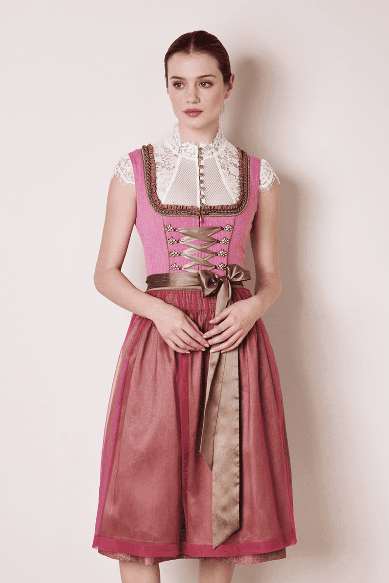 Krüger Madl Dirndl Fuchsia (70cm)