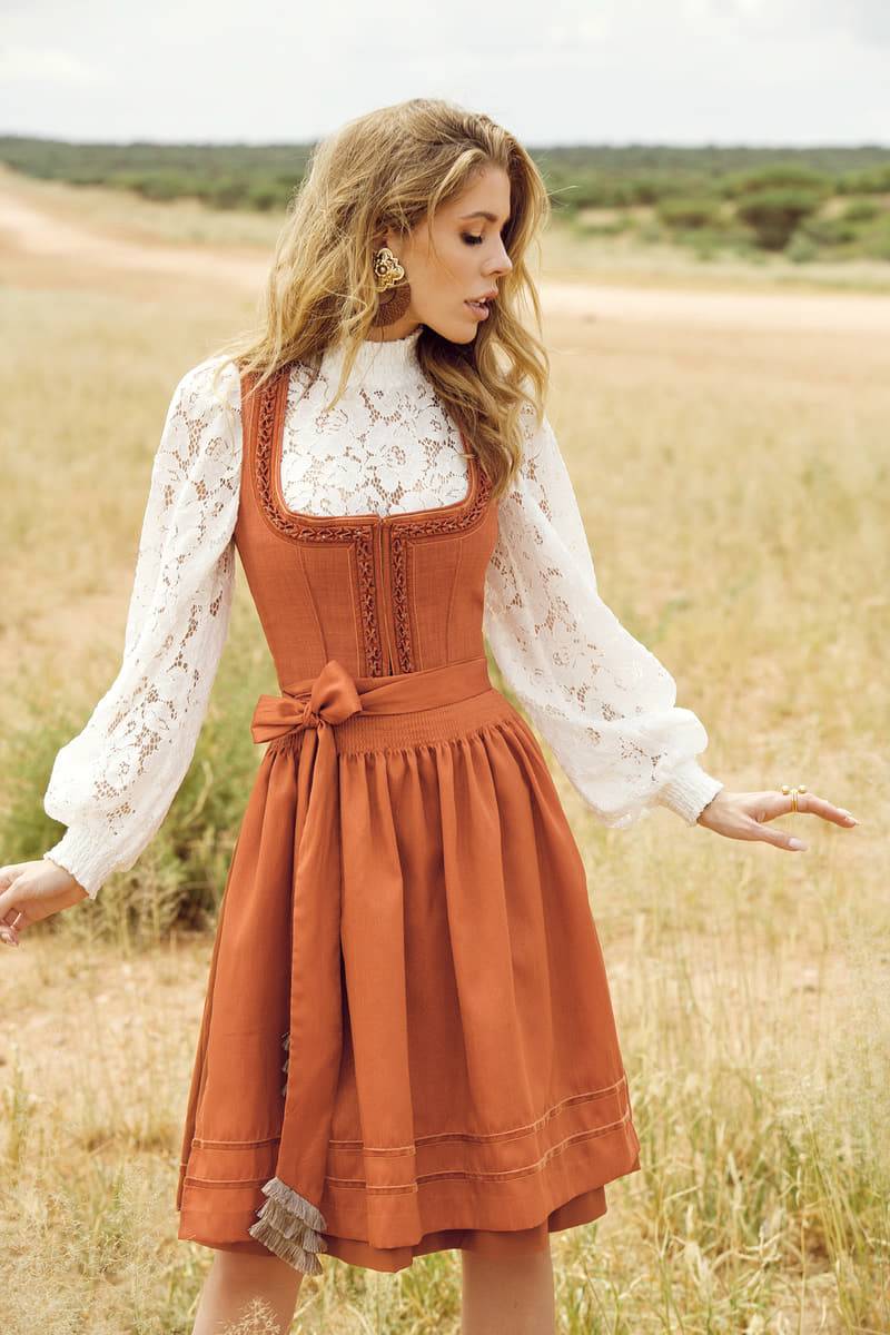 Krüger Madl Dirndl Narandja (60cm)