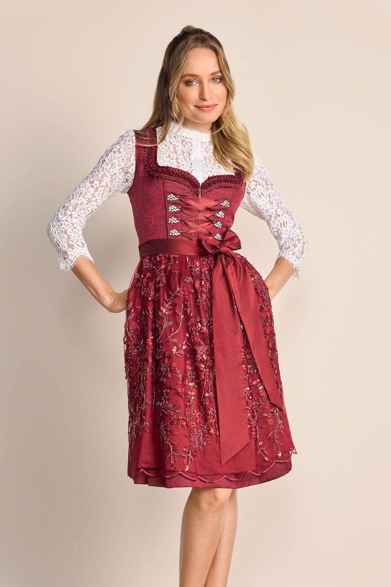Krüger Madl Dirndl Olive (60cm)
