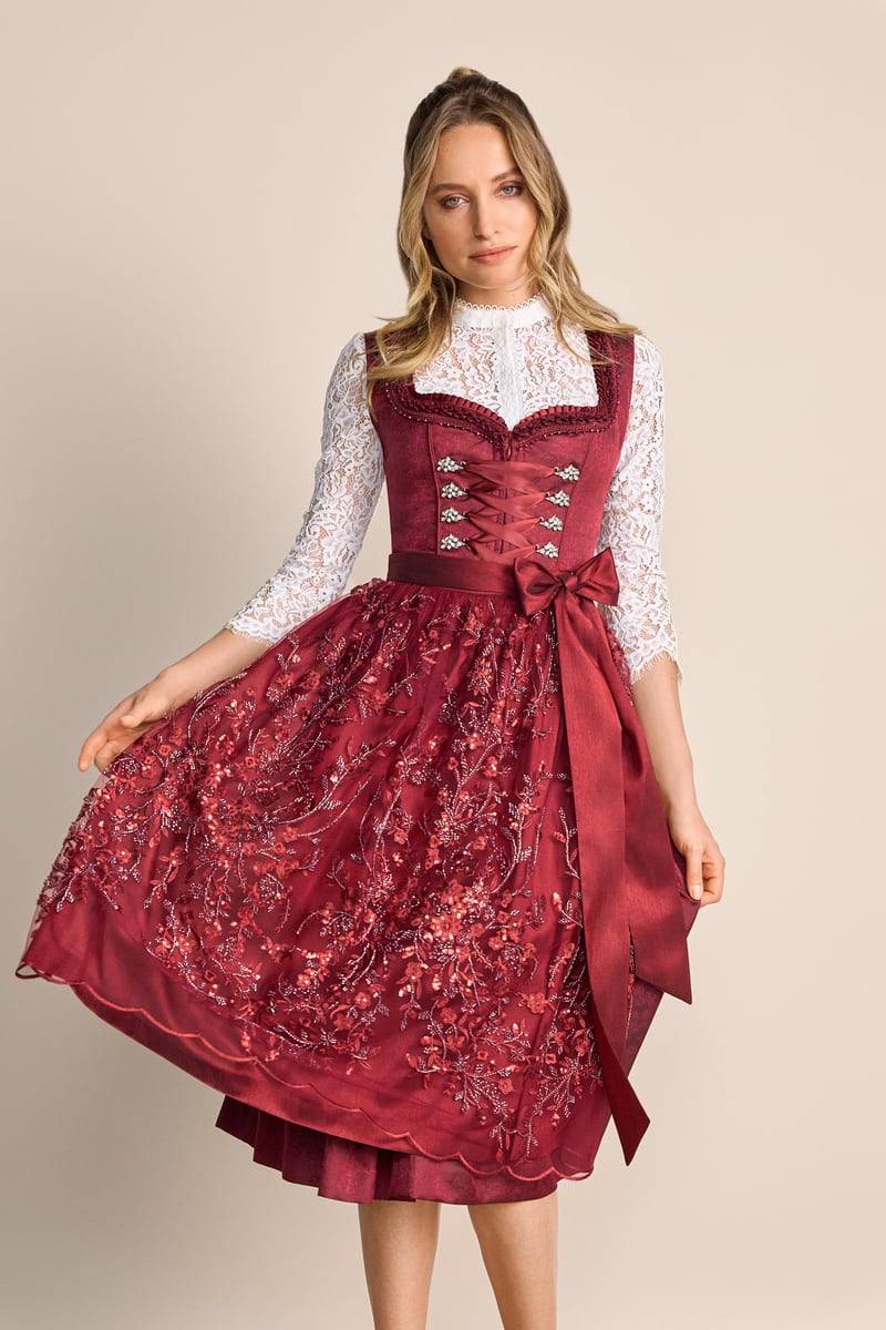 Krüger Madl Dirndl Olive (70cm)
