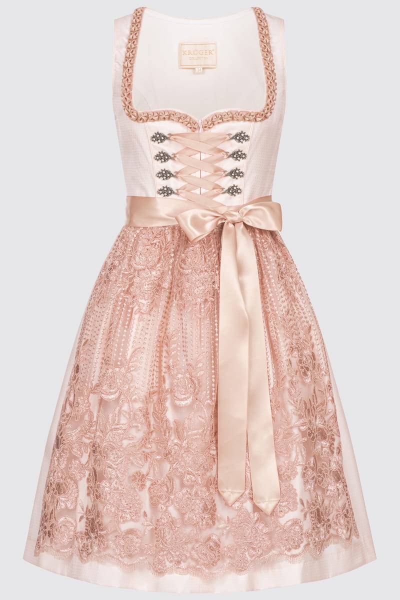 Krüger Madl Dirndl Rosé (60cm)