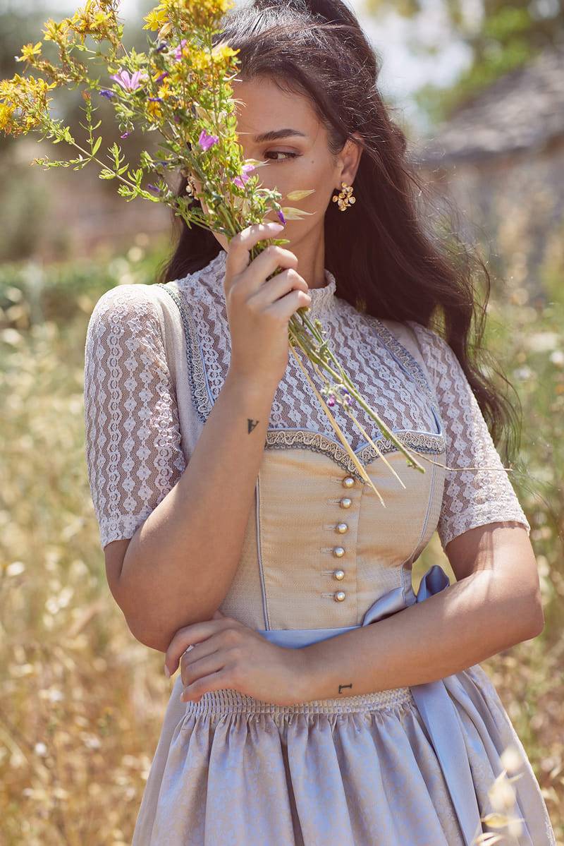 Krüger Madl Dirndlbluse Tartufo