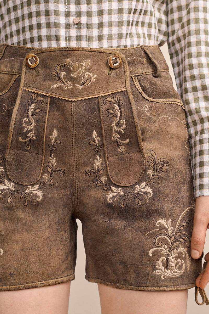 Krüger Madl Lederhose Nyla