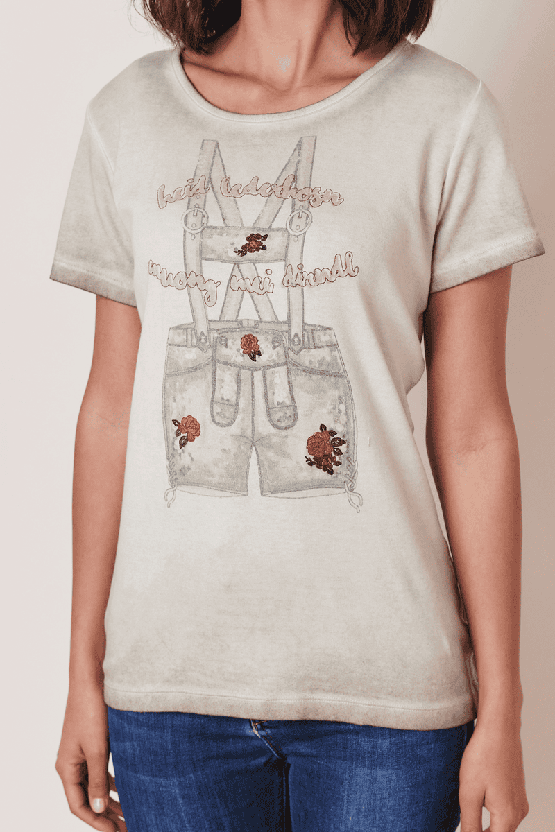 Krüger Madl Trachten Shirt Heid Lederhosen