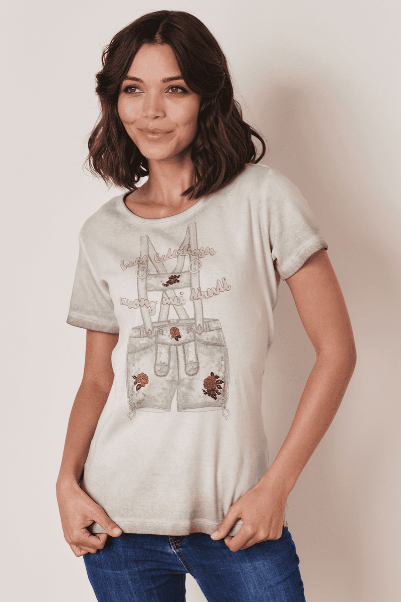 Krüger Madl Trachten Shirt Heid Lederhosen