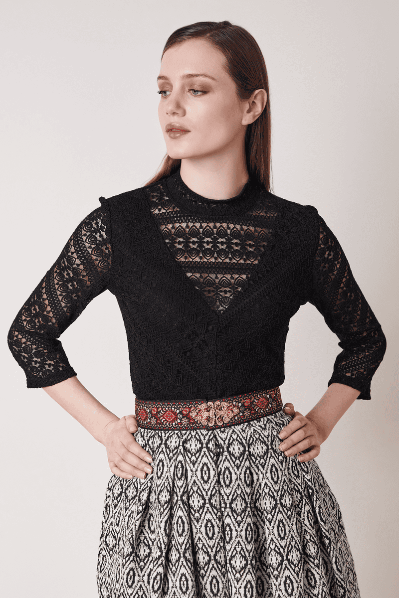 Krüger Madl Trachtenbluse Hermina