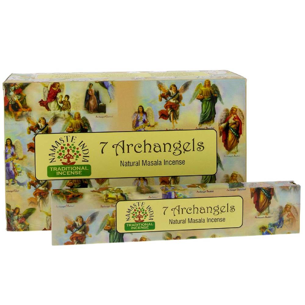 Kunst Und Magie 7 Erzengel Archangel Räucherstäbchen Namaste India
