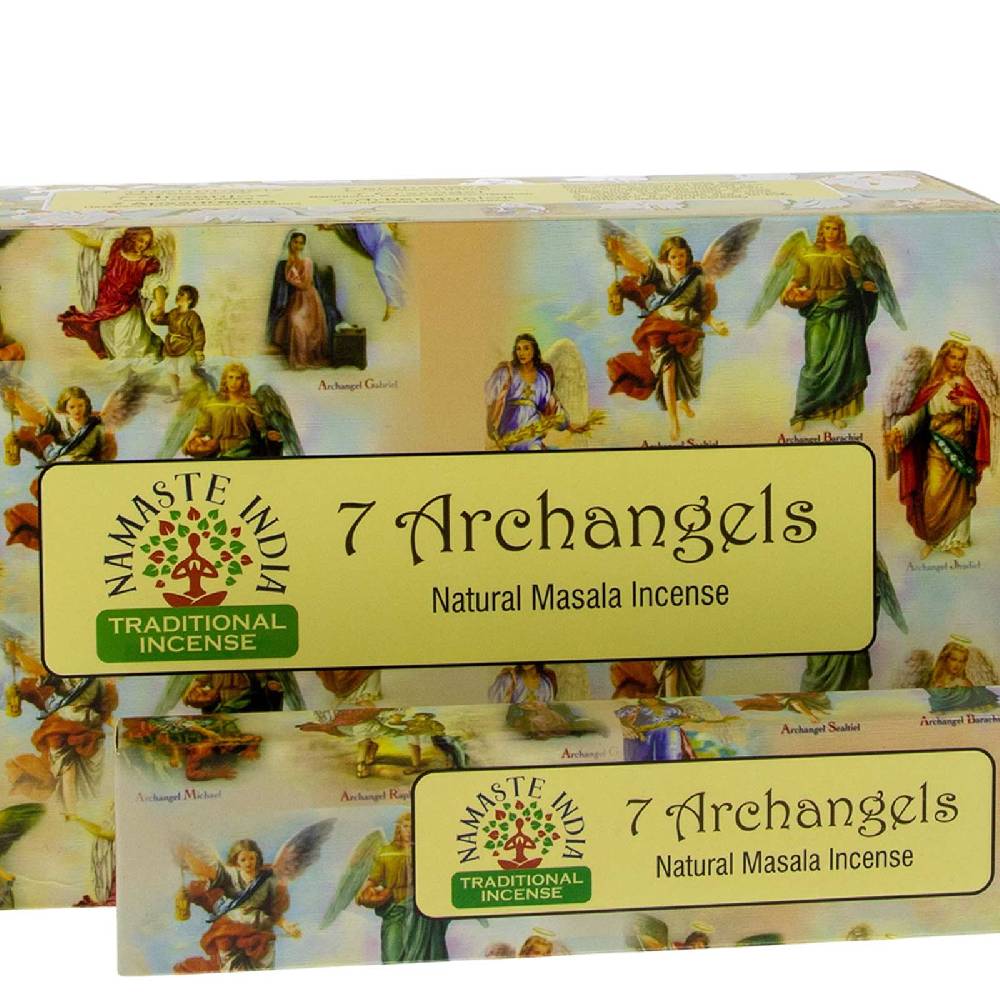 Kunst Und Magie 7 Erzengel Archangel Räucherstäbchen Namaste India