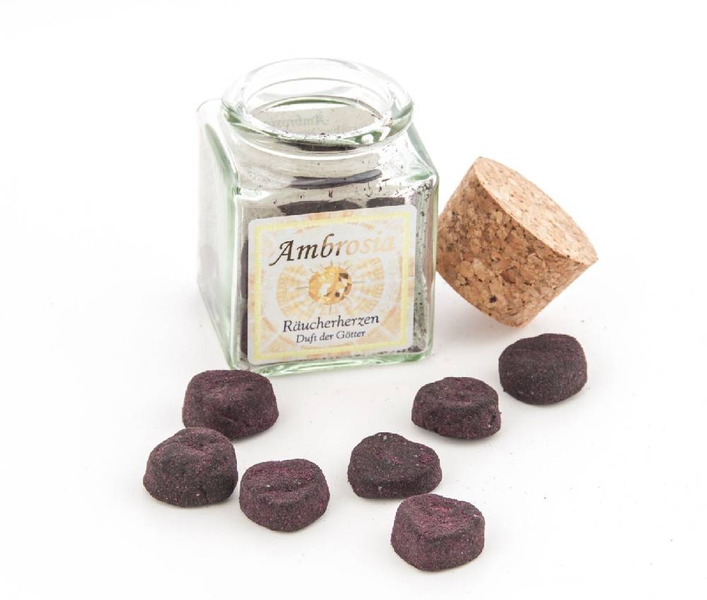 Kunst Und Magie Ambrosia Herz Duft der Götter Räucherherzen Räucherung von Berk Holy Smokes
