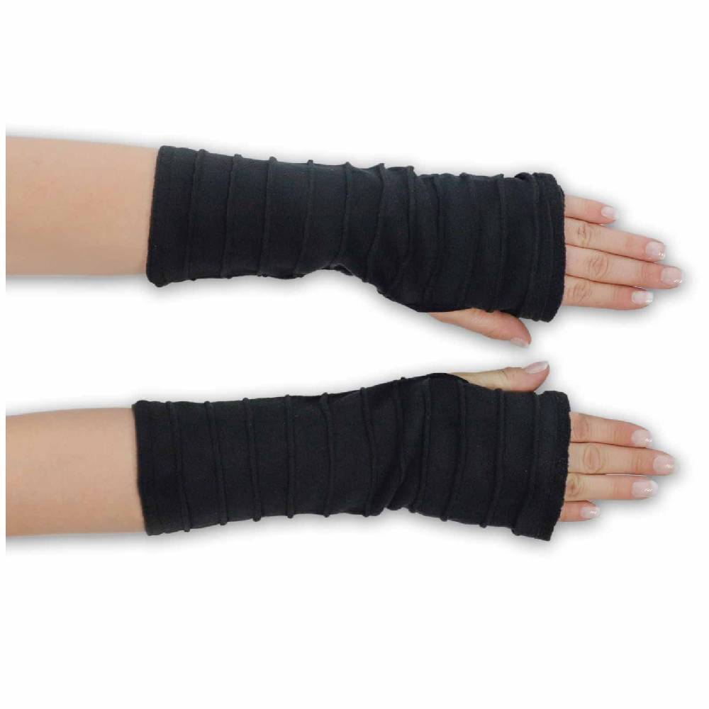 Kunst Und Magie Armlinge Damen Armstulpen Fleece Stulpen Handwärmer Handschuhe Hippie Gothic Boho