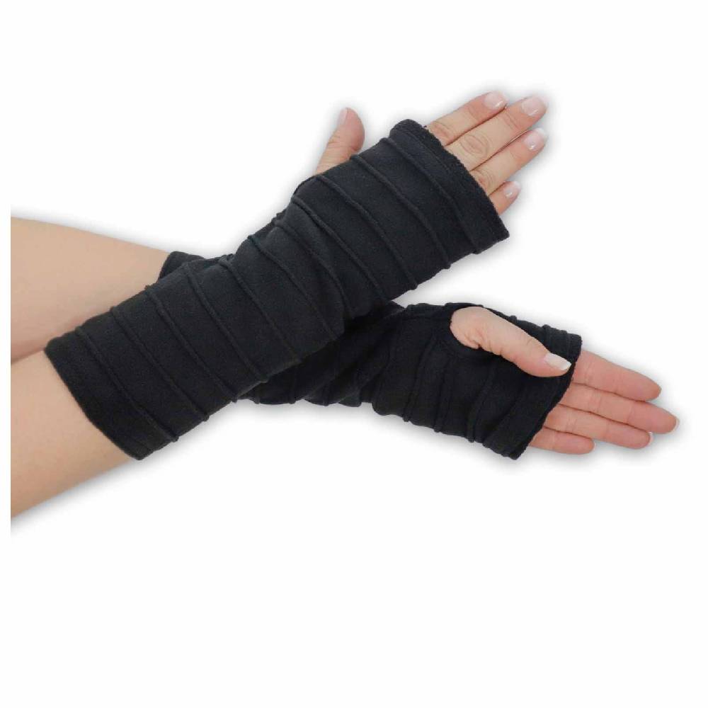 Kunst Und Magie Armlinge Damen Armstulpen Fleece Stulpen Handwärmer Handschuhe Hippie Gothic Boho