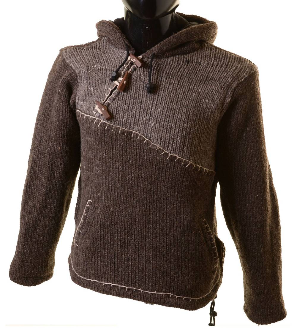 Kunst Und Magie Ausgefallener Strickpullover Im Mittelalter-Stlye Hippie Pullover