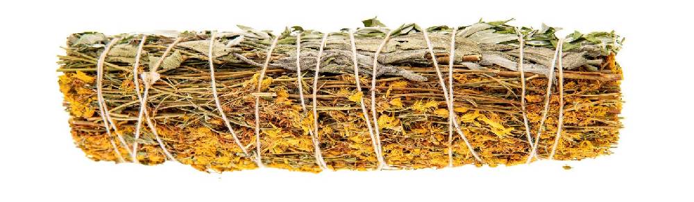 Kunst Und Magie Ausräuchern Räucherbündel - Kräuterbündel Smudge Stick Räucherbündel Indianisches Räucherwerk