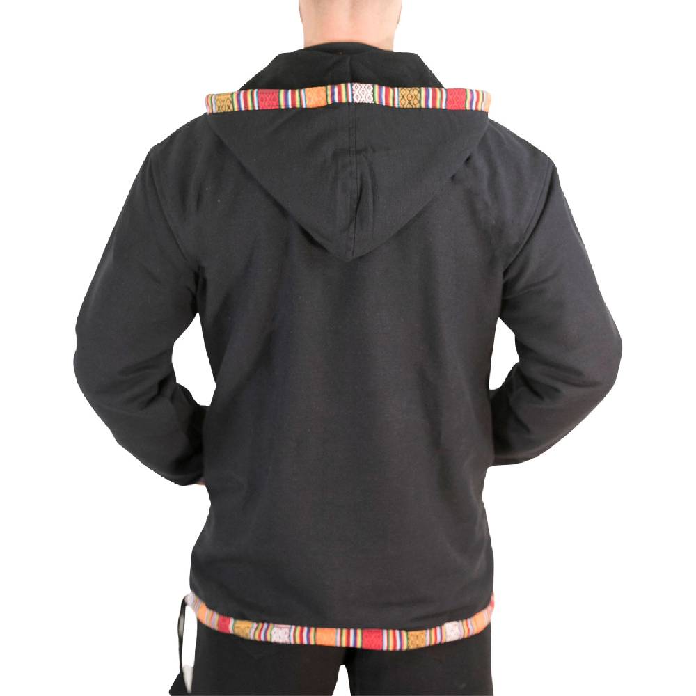 Kunst Und Magie Baja Hoodie Kapuzenpullover Mit Fleecefutter Und Abnehmbarer Kapuze