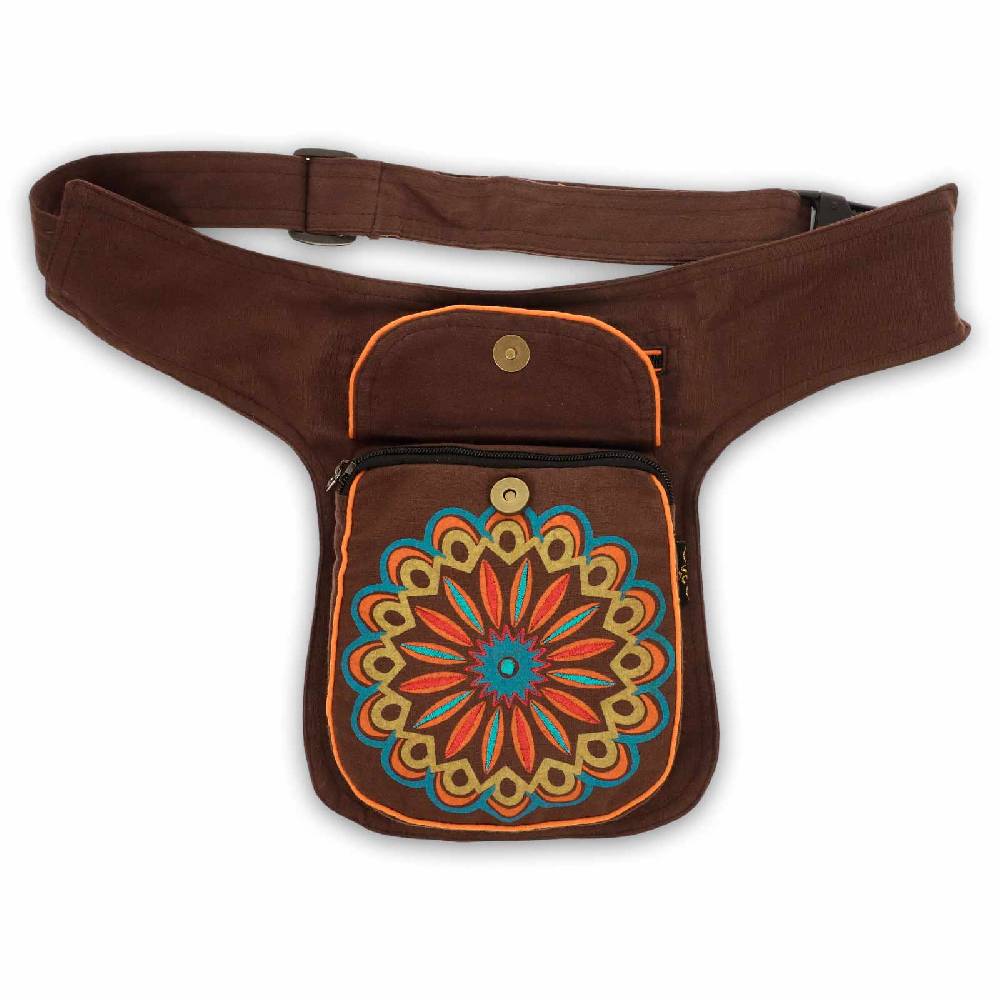 Kunst Und Magie Bauchtasche Hüfttasche Mandala Gürteltasche Festivaltasche Sidebag Hippie Goa